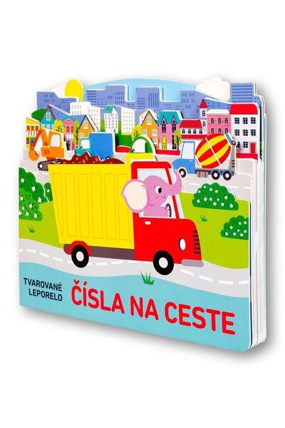 Levně Tvarované leporelo Čísla na ceste