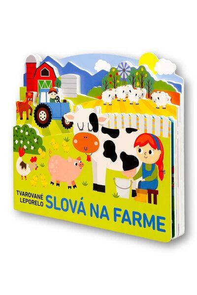 Levně Tvarované leporelo Slová na farme