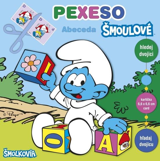 Levně Pexeso Šmoulí abeceda