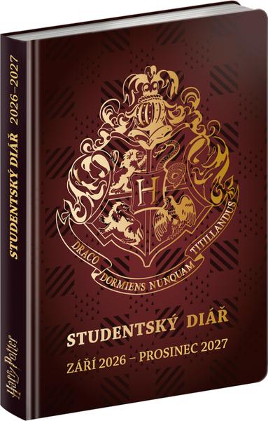 Levně Studentský diář 2026-2027 Harry Potter