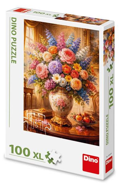 Levně Puzzle 100XL Květinové zátiší