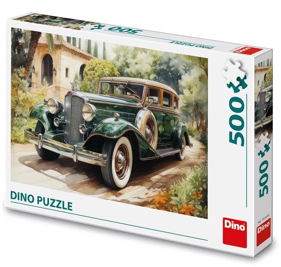Levně Puzzle 500 Zelený Rolls-Royce