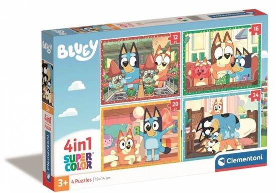 Puzzle 4v1 Bluey