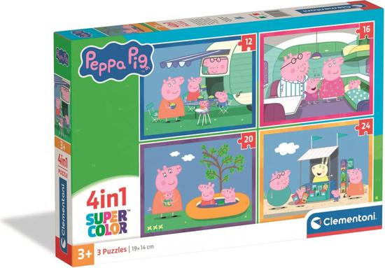 Puzzle 4v1 Prasátko Peppa 2026