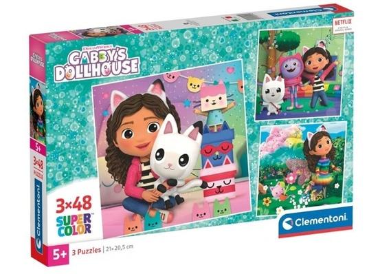 Puzzle 3x48 Gábinin kouzelný domek