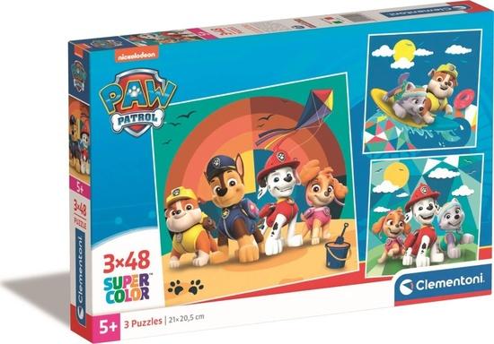 Puzzle 3x48 Tlapková patrola 2023