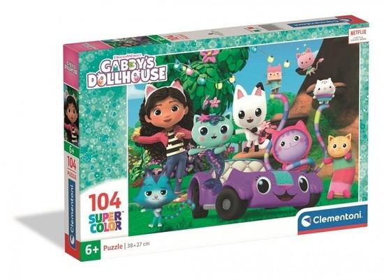 Puzzle 104 Gábinin kouzelný domek 2025
