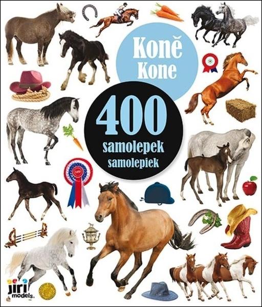 Levně 400 samolepek Koně