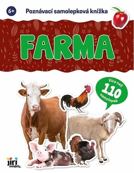 Levně Poznávací samolepková knížka Farma