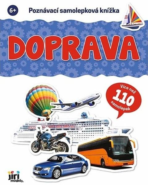 Levně Poznávací samolepková knížka Doprava