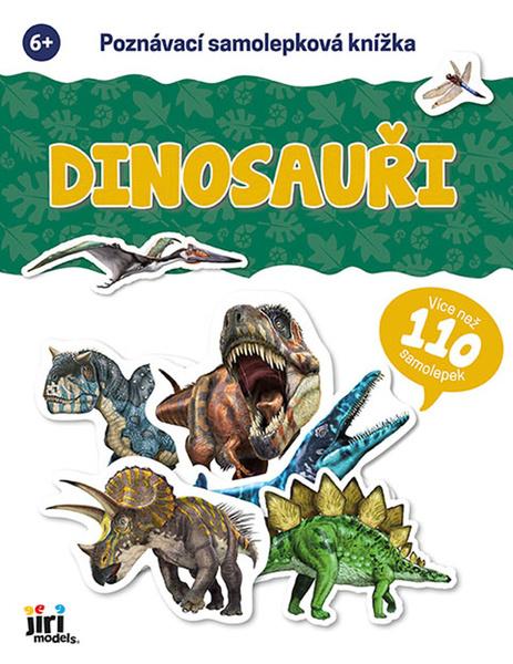 Levně Poznávací samolepková knížka Dinosauři