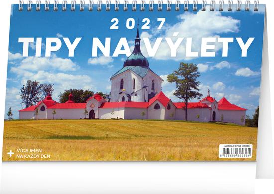 Levně Tipy na výlety 2027 - stolní kalendář