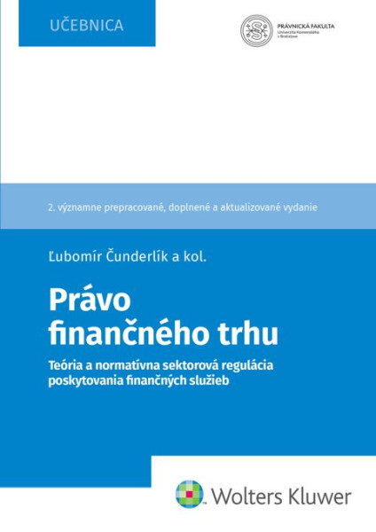 Levně Právo finančného trhu