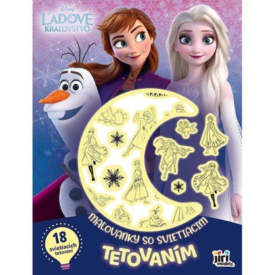 Levně Maľovanky so svietiacim tetovaním Ľadové