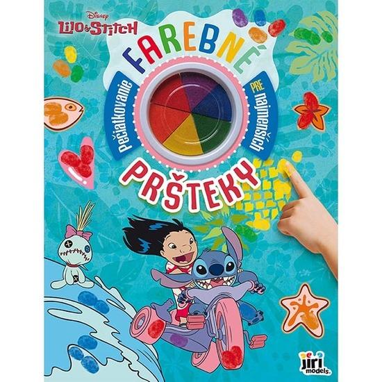 Levně Farebné pršteky Lilo & Stitch