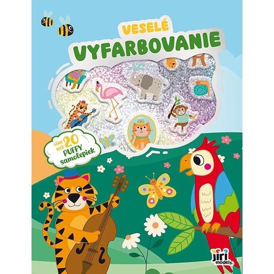 Levně Veselé vyfarbovanie so super samolepkami Zvieratká