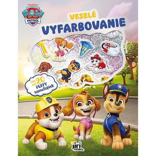 Levně Veselé vyfarbovanie so super samolepkami Labková patrola