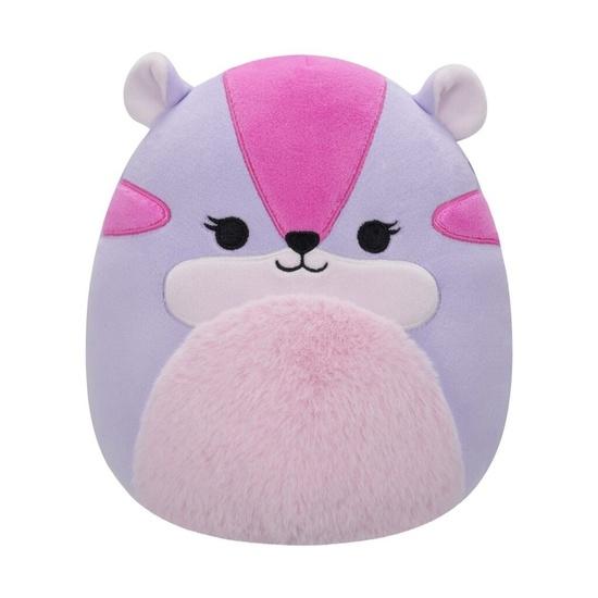 Levně Squishmallows Fialovo-růžový chipmunk Tamara