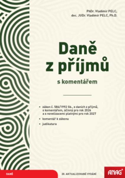 Levně Daně z příjmů s komentářem 2026