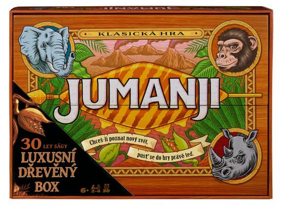 Levně Společenská hra Jumanji dřevěná edice