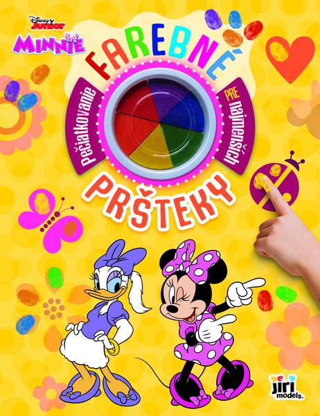 Levně Farebné pršteky Minnie