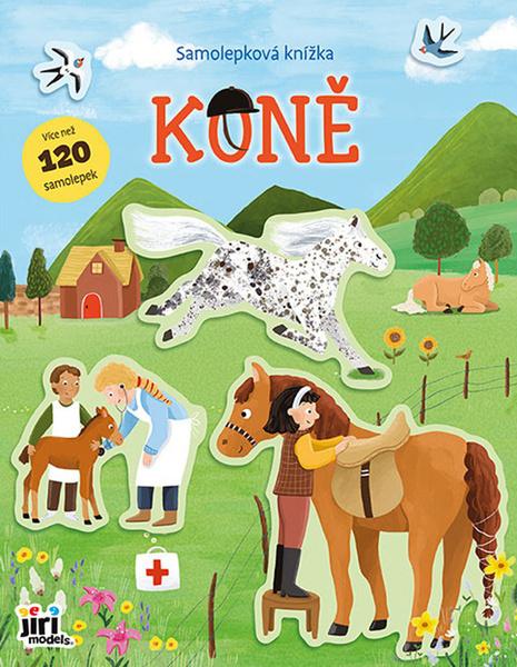 Levně Samolepková knížka Koně