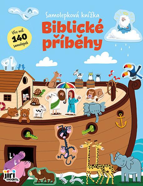 Levně Samolepková knížka Biblické příběhy
