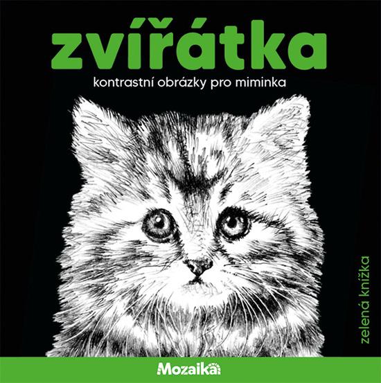 Levně Zvířátka kontrastní obrázky pro miminka