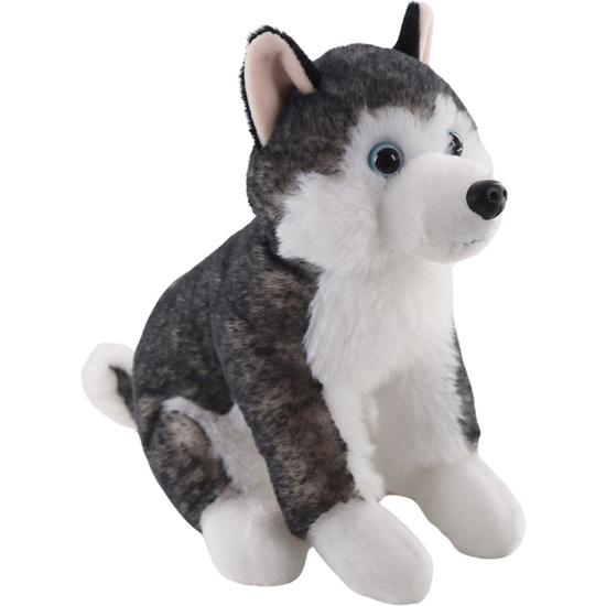 Levně Husky sedící 20 cm