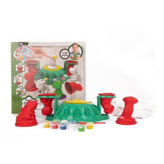 Levně Sada na výrobu sádrových figurek Dino DeLuxe
