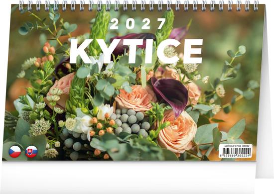 Levně Kytice 2027 - stolní kalendář