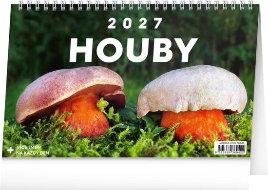 Levně Houby 2027 - stolní kalendář