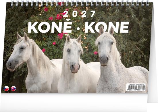 Levně Koně 2027 - stolní kalendář