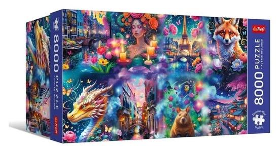 Levně Puzzle Premium Plus Barevný svět