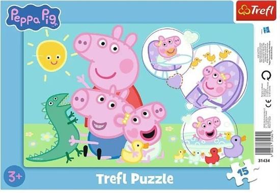 Levně Puzzle Prasátko Peppa Nejmilejší prasátko