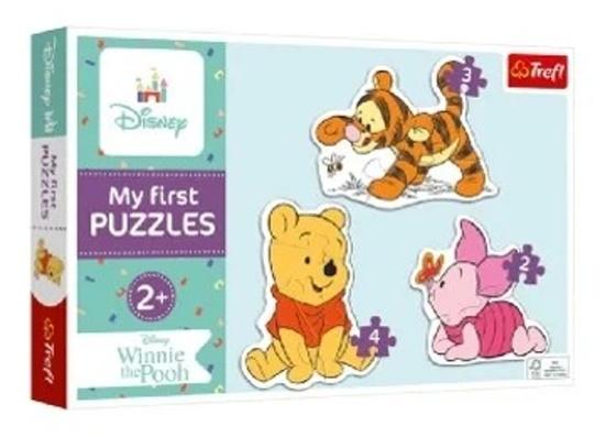 Levně Baby puzzle Medvídek Pú 3v1