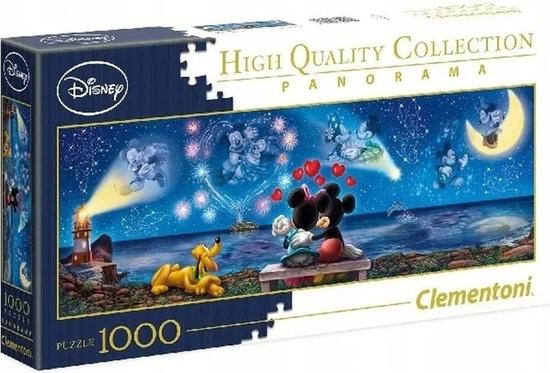 Levně Panoramatické puzzle Mickey&Minnie 1000 dílků