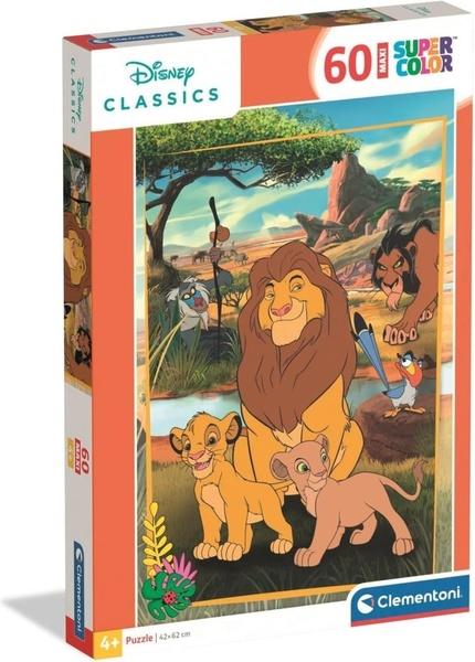 Levně Puzzle Lví král MAXI 60 dílků