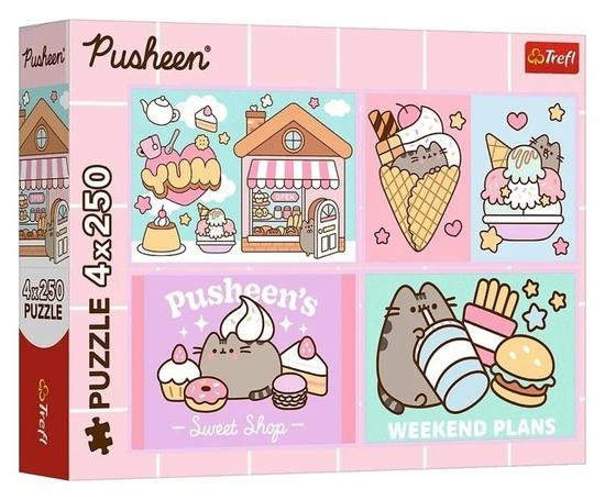 Levně Puzzle Pusheen Seznamte se s Pusheen