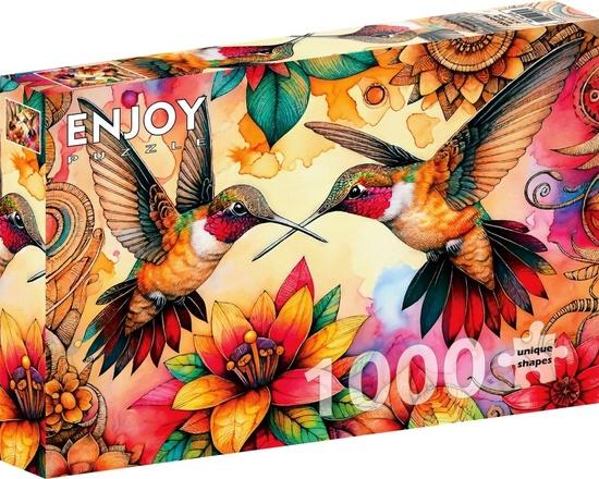 Levně Puzzle Útočiště kolibříků 1000 dílků