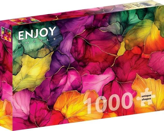 Levně Puzzle Abstraktní podzimní listí 1000 dílků