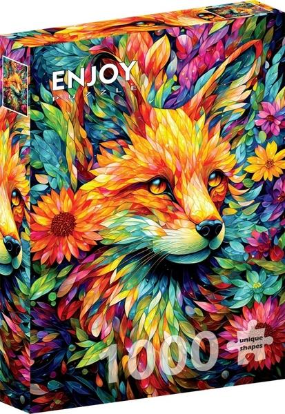 Levně Puzzle Květinová liška 1000 dílků