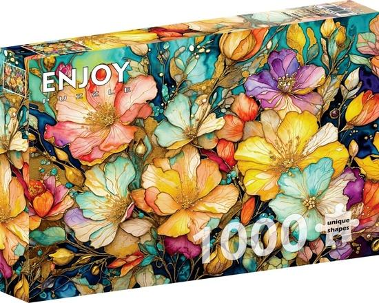 Levně Puzzle Luxusní květinová zahrada 1000 dílků
