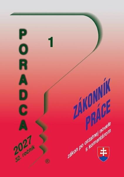 Levně Poradca 1/2027 - Zákonník práce s komentárom