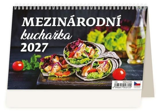 Levně Mezinárodní kuchařka 2027 - stolní kalendář