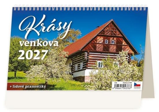 Levně Krásy venkova 2027 - stolní kalendář