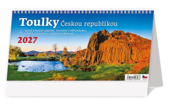 Levně Toulky Českou republikou 2027 - stolní kalendář