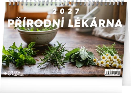 Levně Přírodní lékárna 2027 - stolní kalendář