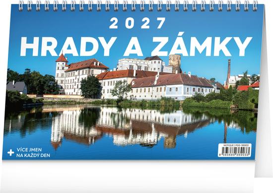 Levně Hrady a zámky 2027 - stolní kalendář