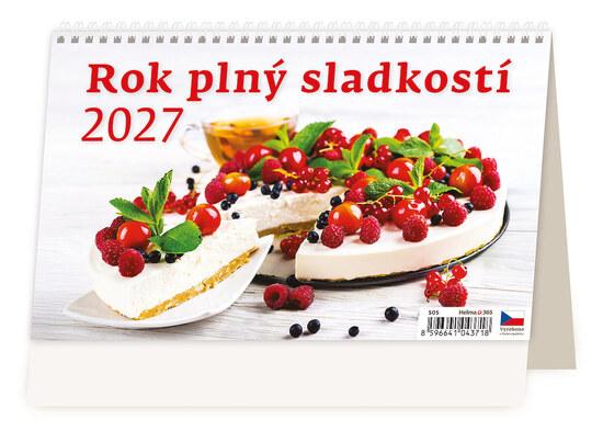 Levně Rok plný sladkostí 2027 - stolní kalendář